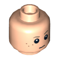 Lego hlava, tělová světlá (4630304, 6023696)